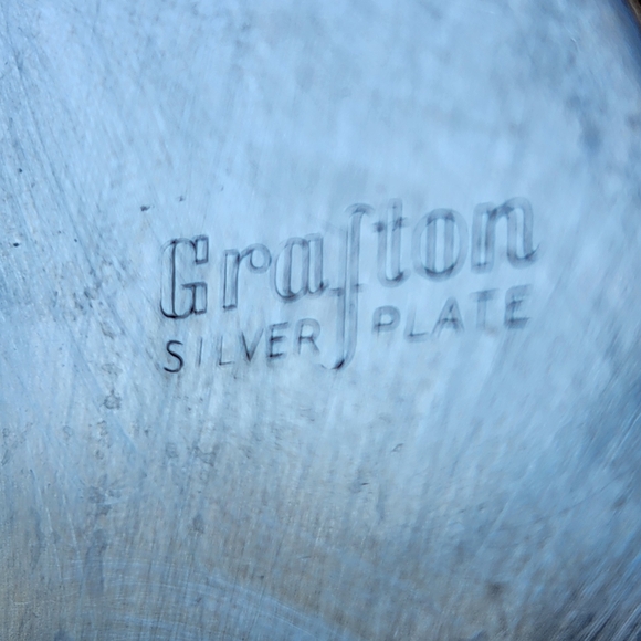 Vintage Grafton silver plate shell trinket dish set of three coastal mcm beach - Picture 13 of 13